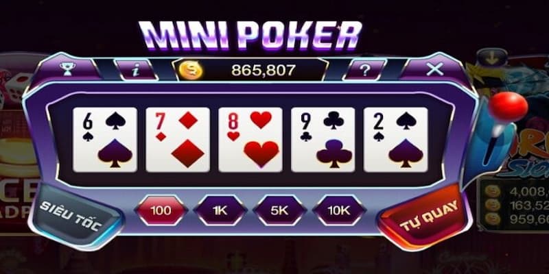 Sự kết hợp đặc biệt của Mini Poker